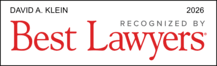 Best Lawyers Award Badge 2025 David Klein