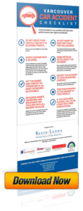 Vancouver Car Accident Checklist