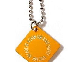 Decade of Action for Road Saftey necklace