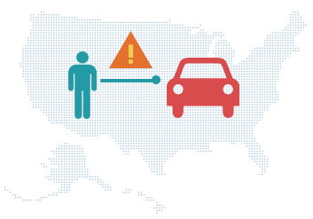 Teen drivers in the U.S. between the ages of 15 and 19 are more at risk of vehicle accidents than drivers in any other age group.