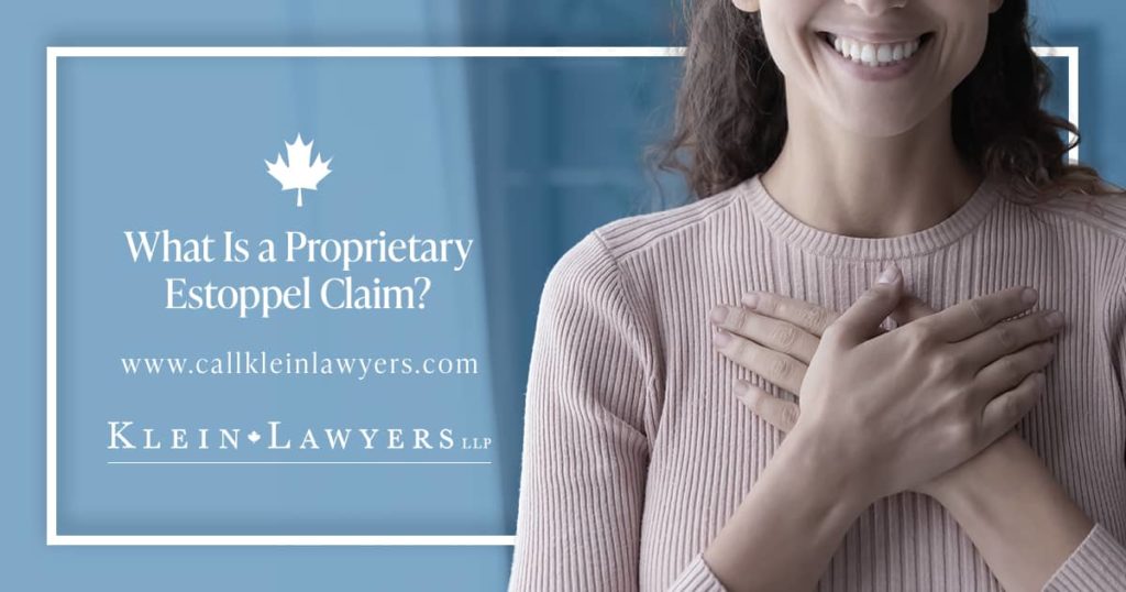 What Are Proprietary Estoppel Claims? | Klein Lawyers